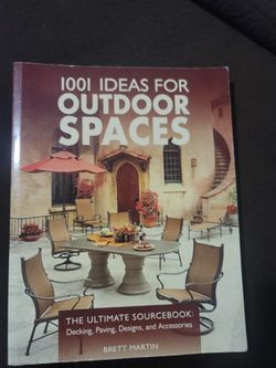 1001 Ideas For Outdoors Space Book
