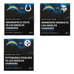 Los Angeles Chargers Tix