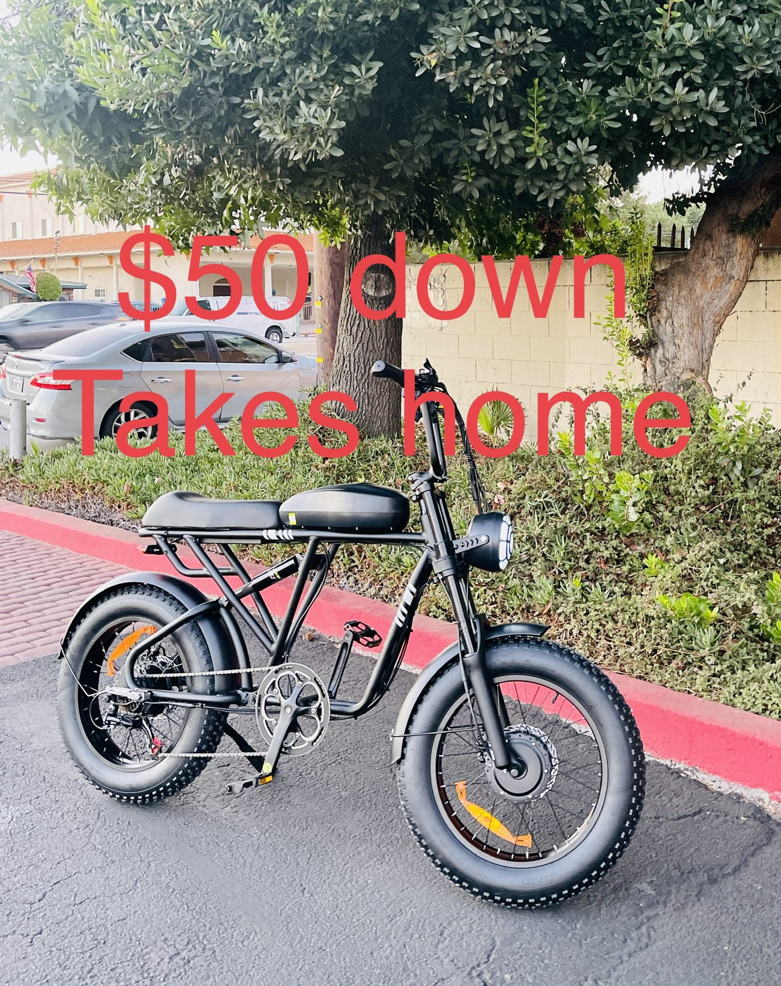 🤑💰50 Down ⚡️🚴All Wheel Drive Electric Ebike 35 Mph New !👋🚴‍♂️