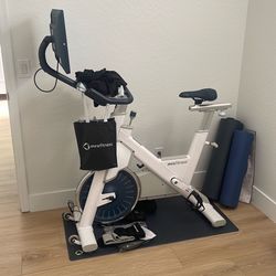 Myx fitness bike and weights