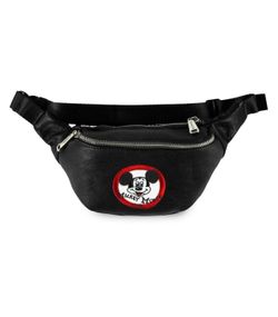 Disney Loungefly Mickey Mouse Club Black Fanny Pack/Waist Bag Black