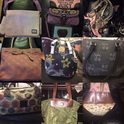 Many Designer bags dooney, coach purse
