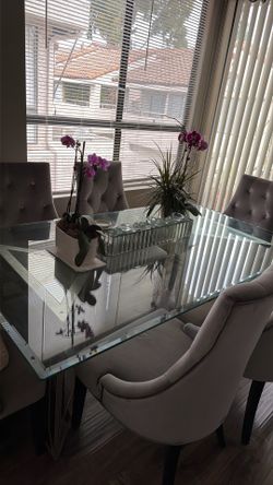 Glass Dining Table