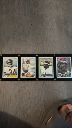 Walter Payton football card