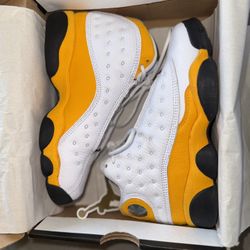 4Y Air Jordan 13 Retro (GS) White/University Red Del Sol