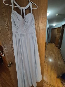 Evening  dress light blue size 14