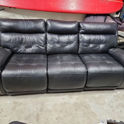 Leather Couch Recliner