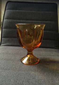 Copa amber de cristal