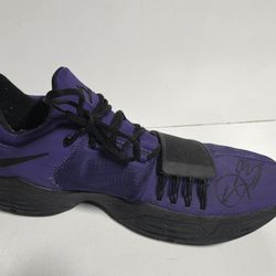 Nike Ben McLemore Signed Autograph Purple Basketball Shoe Performance Sneaker
