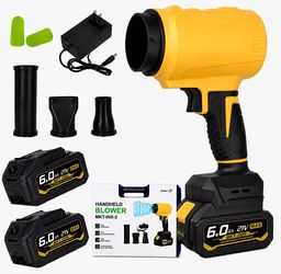 Cordless Blower with 2 Batteries