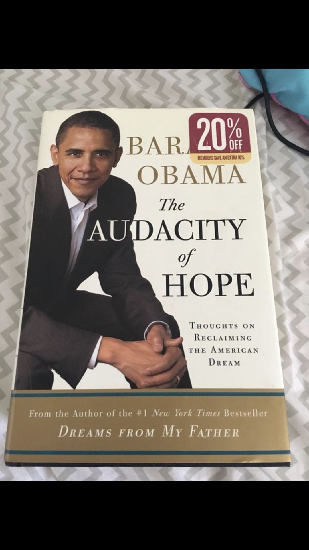 President Barack Obama Signed AUDACITY OF HOPE Hardcover Book Autograph ...