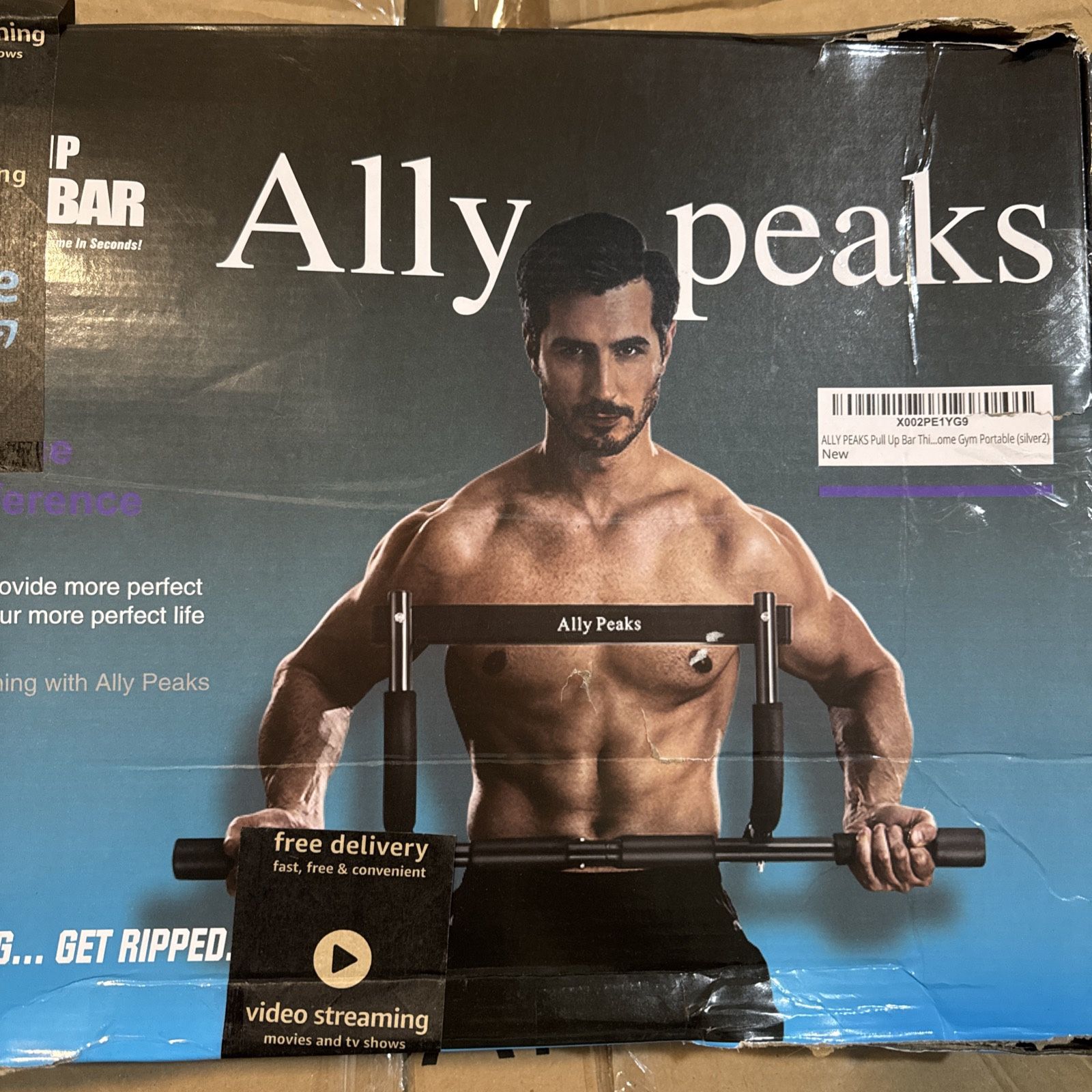 Ally Peaks Doorway Pull Up Bar Multi-Grip Gym Workout Equipment
