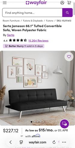 Convertible sofa