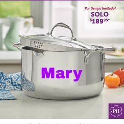 Caldero De 11 Qt. Triply Princess House 🏡 