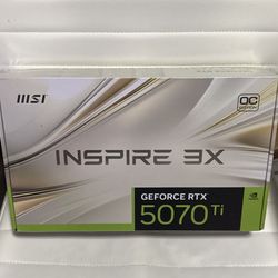 MSI Inspire 3x OC RTX 5070 Ti