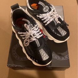 Authentic Versace Chain Reaction Sneakers 