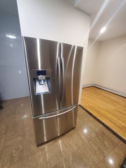 Stainless Steel Samsung Fridge Nice