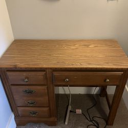 Vintage Wooden Desk