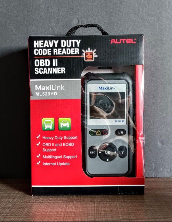 Autel MaxiLink ML529HD OBD2 Heavy Duty Diagnostic Tool (Brand New)
