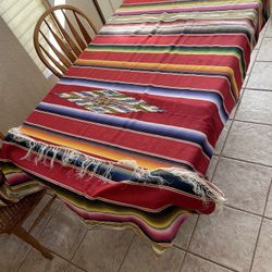 Vintage Handmade Tapestry From México 