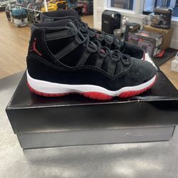 Womens Jordan Retro 11 Bred Velvet Shoes 196976