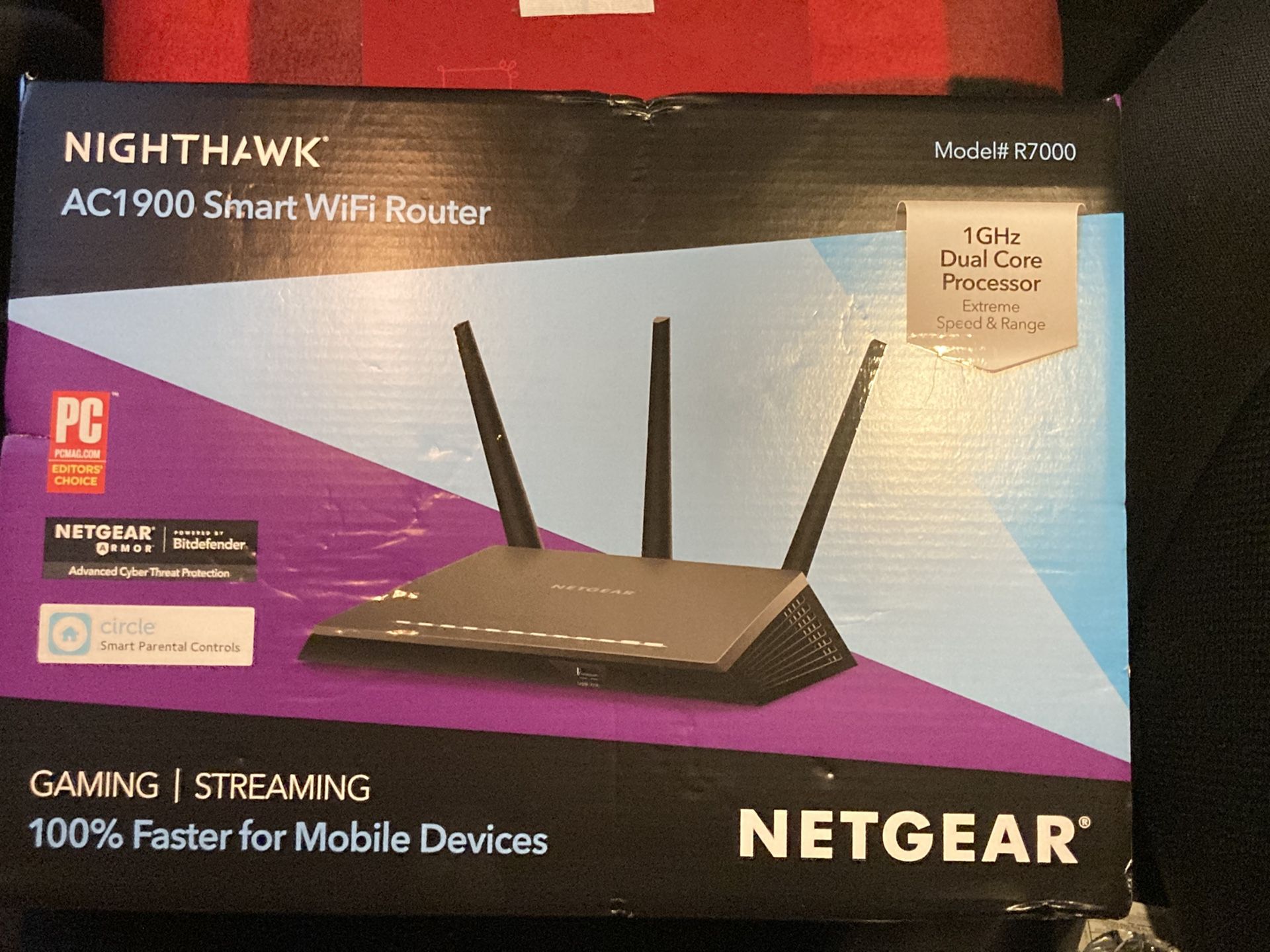 Nighthawk AC1900 Smart WIFI Router