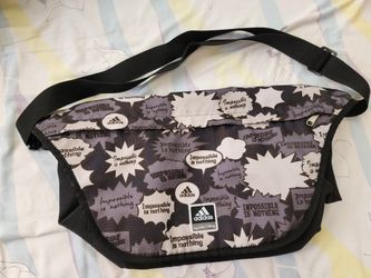adidas Messenger Sling Bag Side Laptop Carrying Shoulder Travel Work College Sports Fun imported
