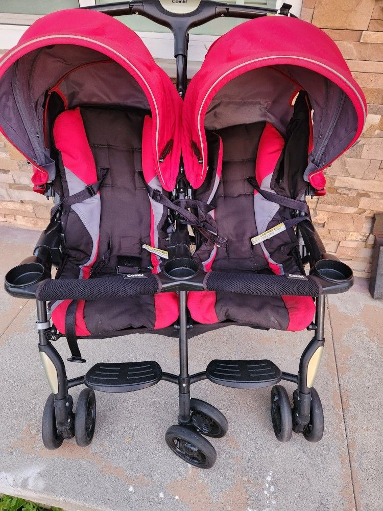 Combi Twin Stroller