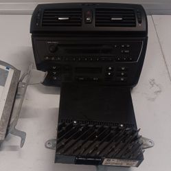 🔥DEAL🔥2008 BMW X3 3.0Si Complete Radio Unit +TCU+ Climate Control & Central Air Vent OEM