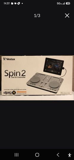 Vestax Spin 2 DJ Controller w/ ipad gen 3
