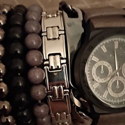 Brand New Watch And Bracelet Set