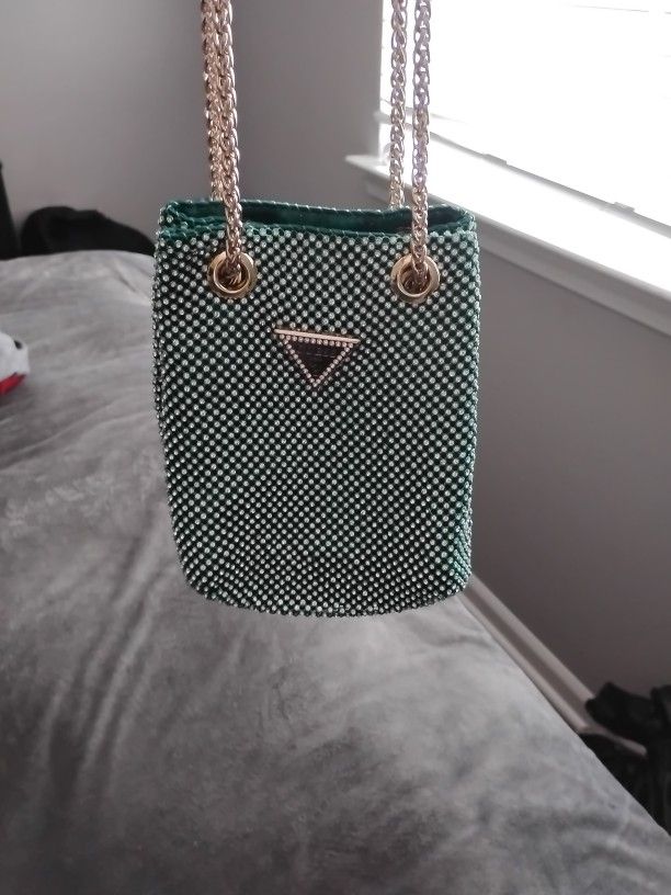 Guess Emerald Green Purse