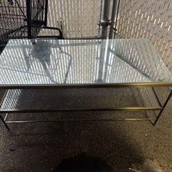 Glass Top Coffee Table