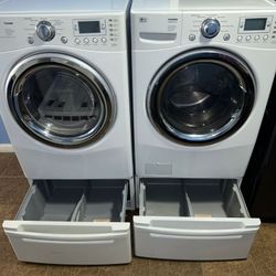 Lg Double Washer W Gas Dryer
