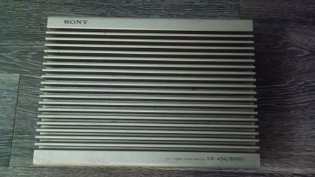 Sony XM-4040  4-Channel Power Aplifier