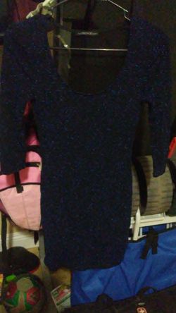 Blue dress size S