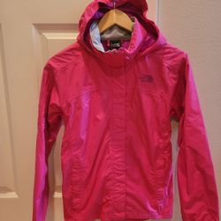 Northface Youth Hyvent Windbreaker Rain Jacket Size 12/14