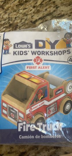 Fire Truck Building Set