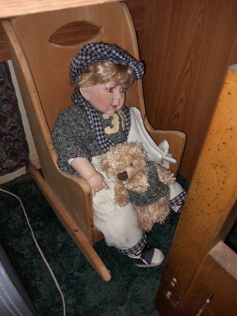 Vintage Boy Doll