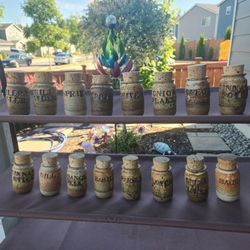 Spice Storage Bottles
