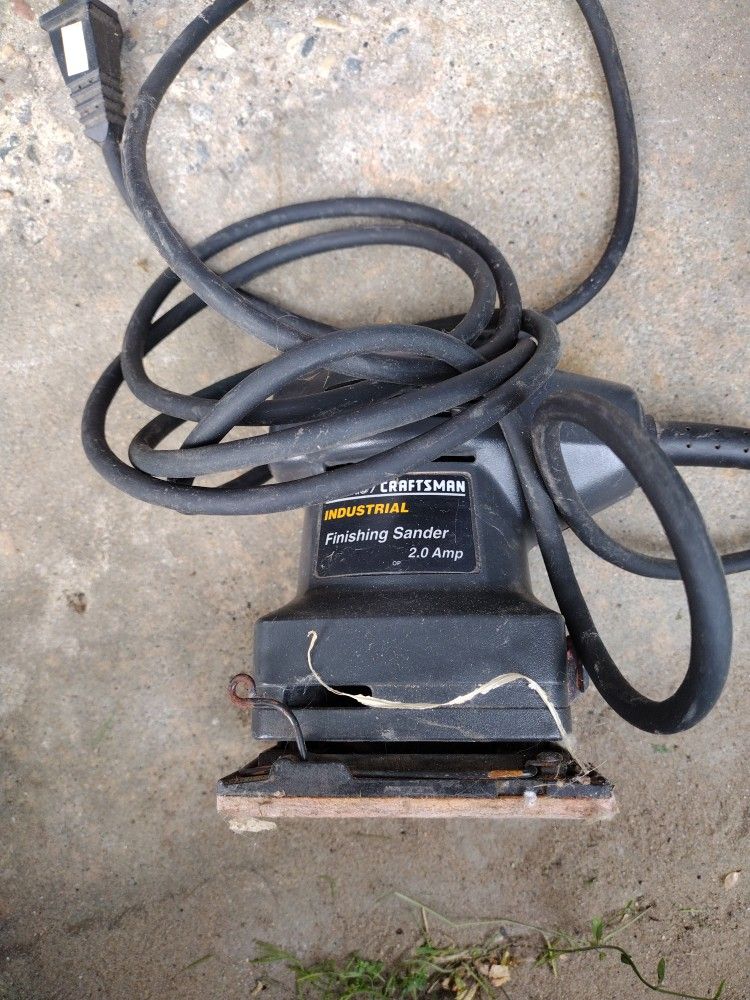 2 Amp  Industrial Finishing Sander