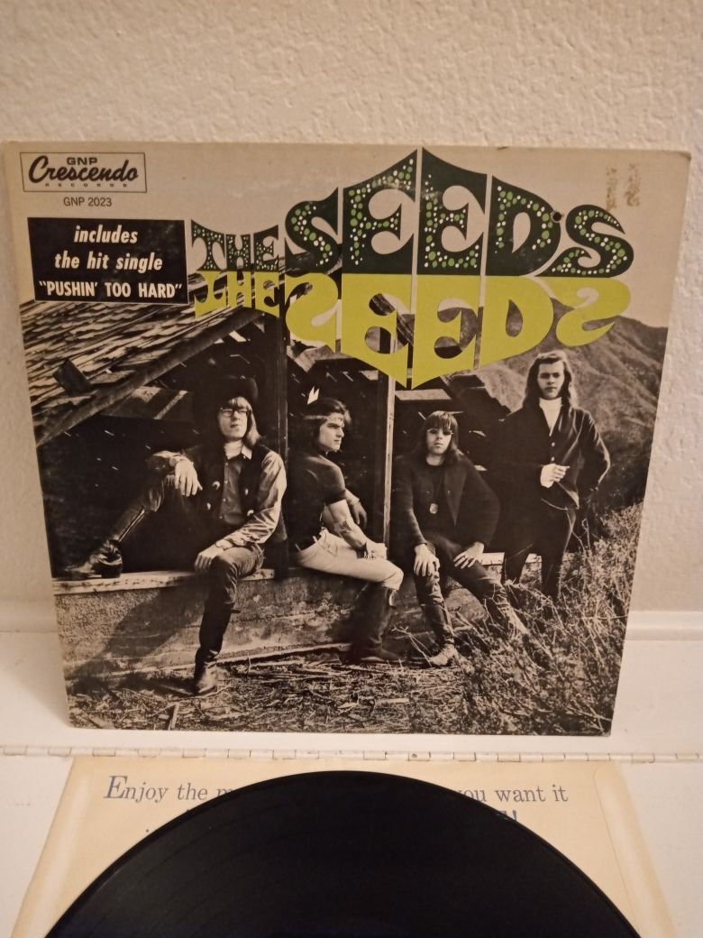 THE SEEDS 1966 collector Vinyl Record