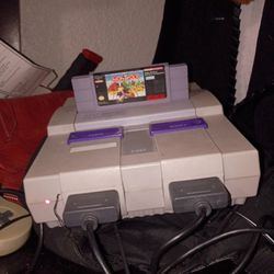 Vintage 1991 Super Nintendo With Game