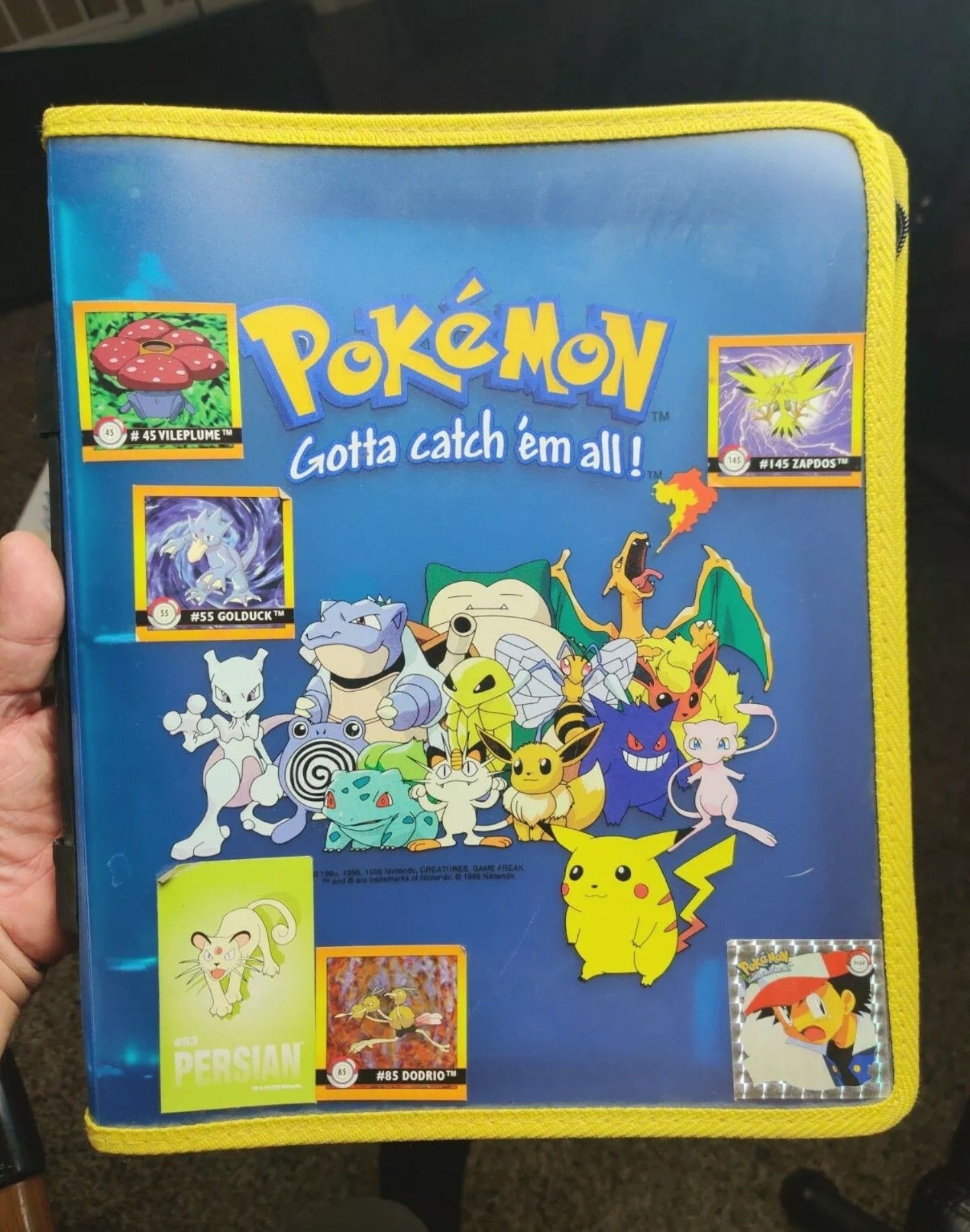 Vintage Pokemon Binder