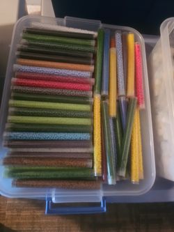 BEADS....TUBS OF BEADS ASSORTED