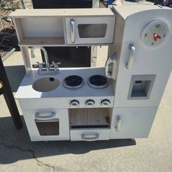 Wooden Play Kitchen  Set For Kids