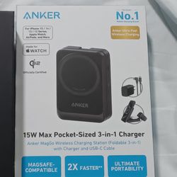 Anker 3in 1 Pocket Sized Charger 