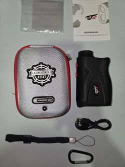 BLATACY Golf Rangefinder with Slope, 1200 Yards, 7X Magnification, Rechargeable