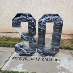 Marquee Letters & #s