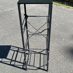 Black Metal Water Jug Holder
